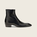 Leather Ankle Boots – Black
