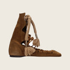 Leather Ankle Boots – Brown