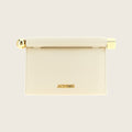 Le Sac Rond Clutch – White