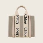 Woody Canvas Handbag – Brown