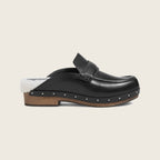 Leather Mules – Black