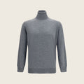 Wool Turtleneck – Grey