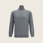 Wool Turtleneck – Grey