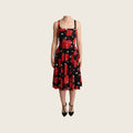 Sicily Silk Dress – Black