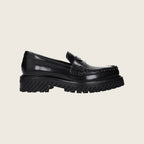 Leather Loafers – Black