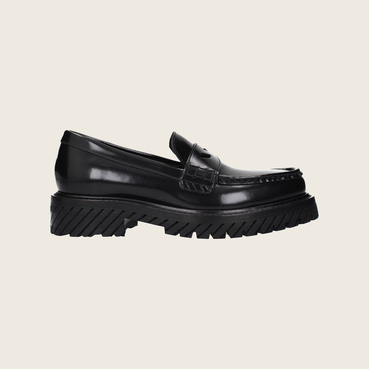 Leather Loafers – Black