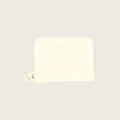Leather Wallet – Beige