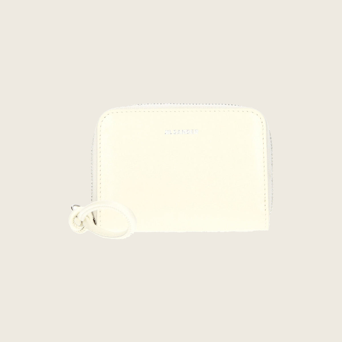 Leather Wallet – Beige