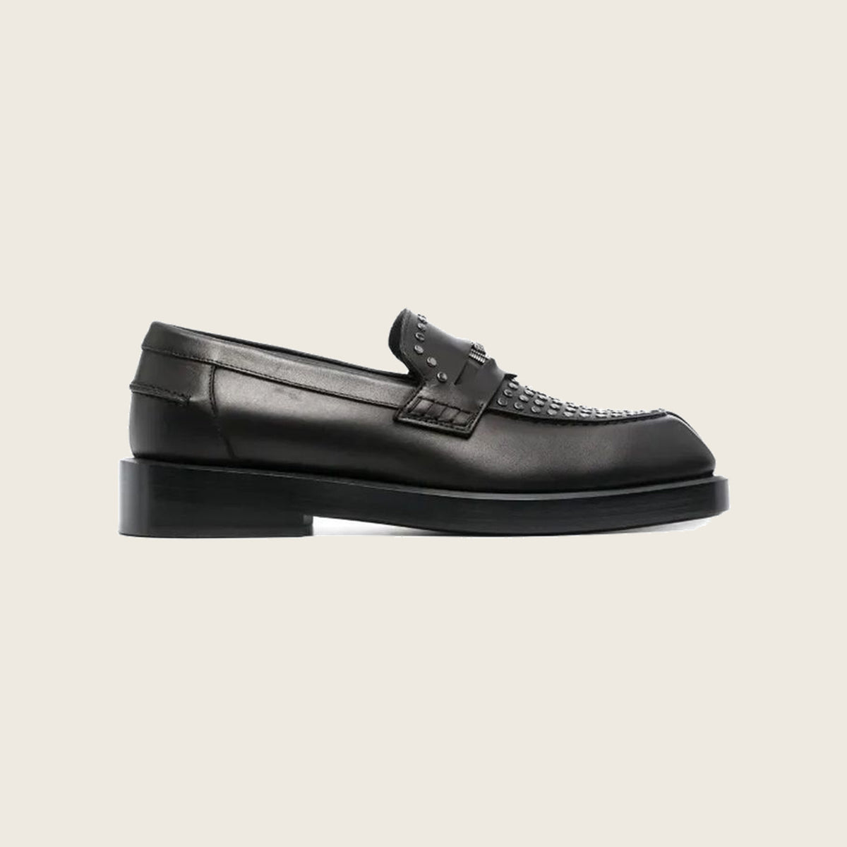 Leather Loafers – Black