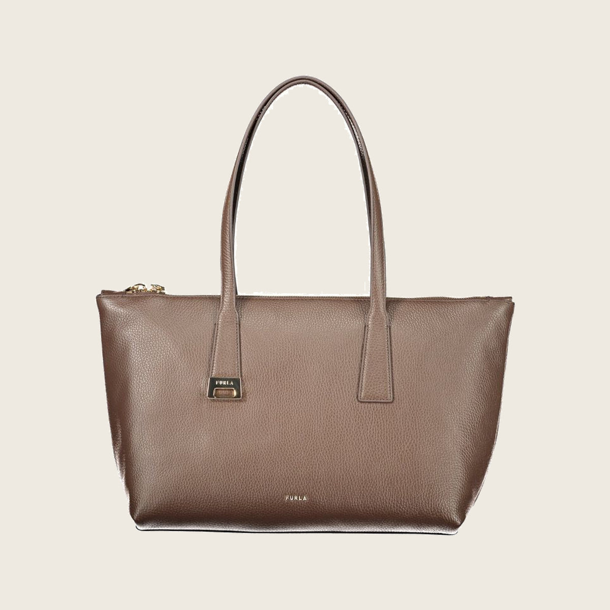 Leather Handbag – Brown