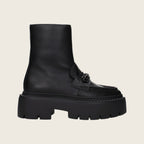 Leather Ankle Boots – Black