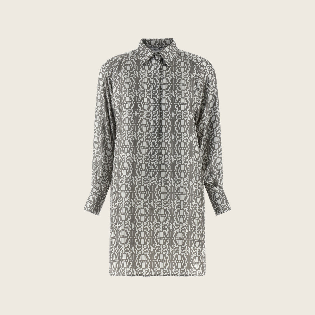 Silk Dress – Grey