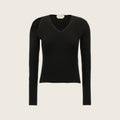 Wool Cardigan – Black