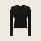 Wool Cardigan – Black