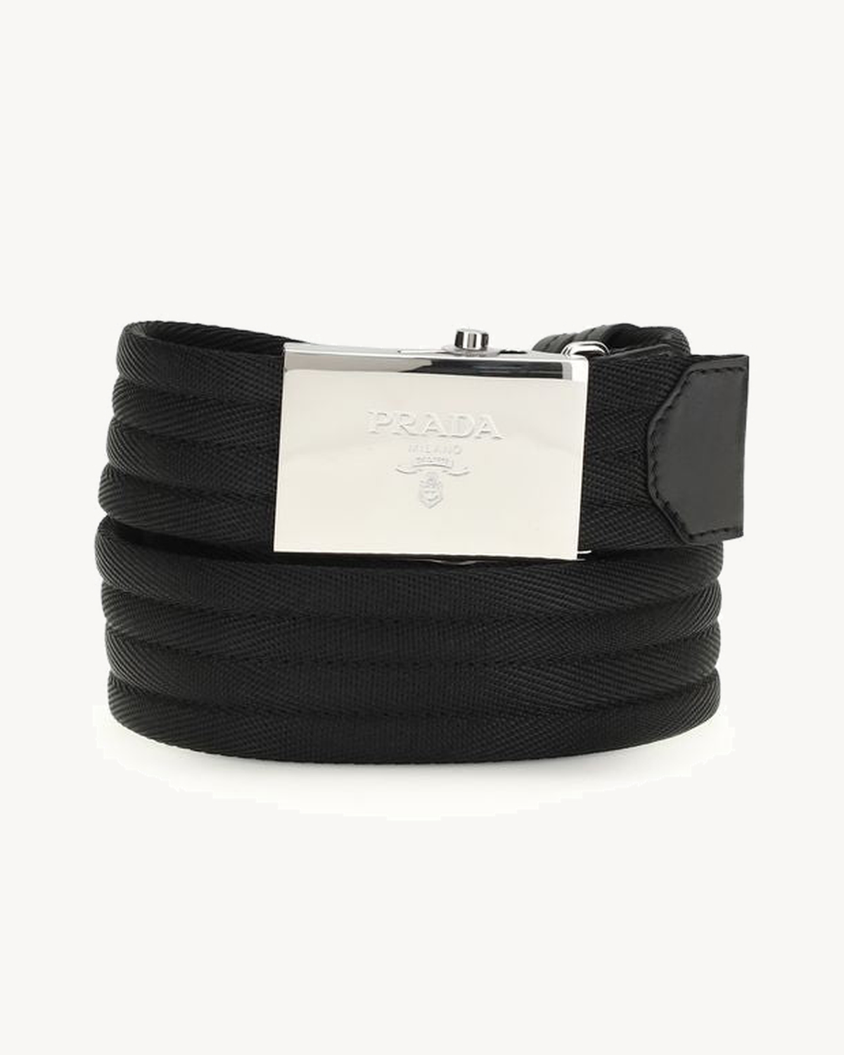 Prada Textured Adjustable Belt