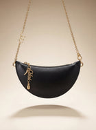 Chloé  Aries Lambskin Half-Moon Shoulder Bag