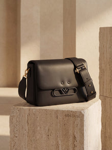 Emporio Armani  Bovine Leather Crossbody Bag