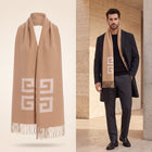 Givenchy Virgin Wool Scarf in Bicolor