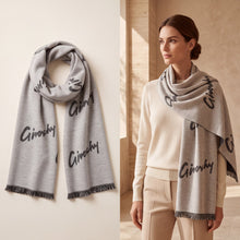 Givenchy Wool Scarf in Gray