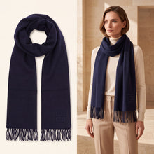 Givenchy Wool Scarf in Blue