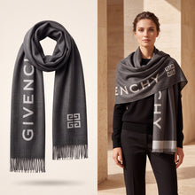 Givenchy Wool Scarf in Gray
