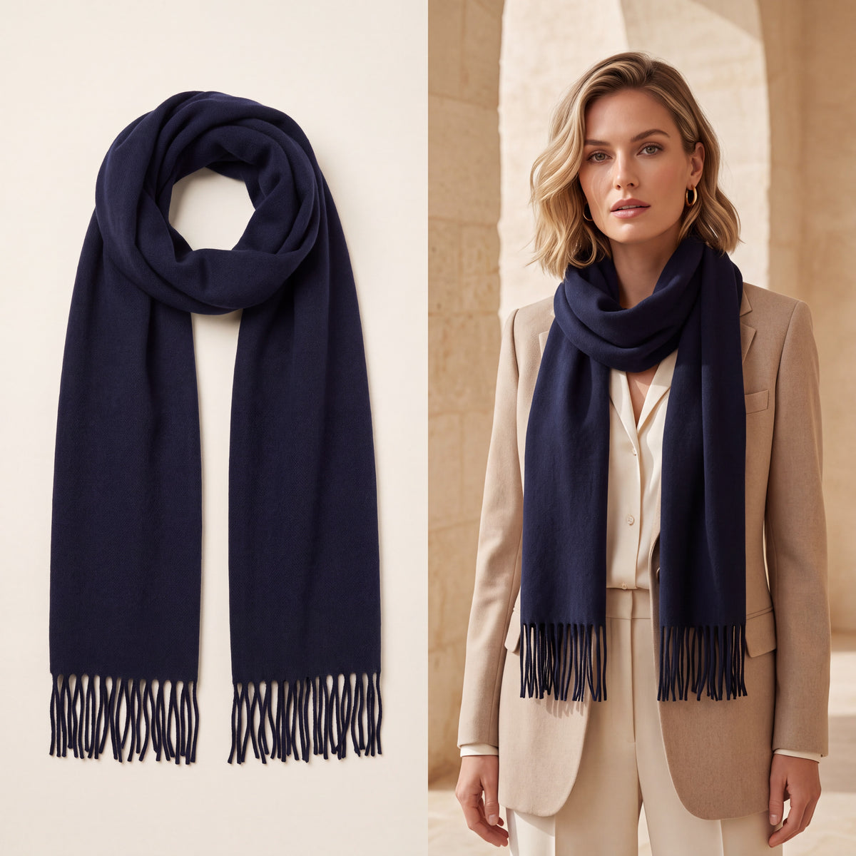 Givenchy Wool Scarf in Black