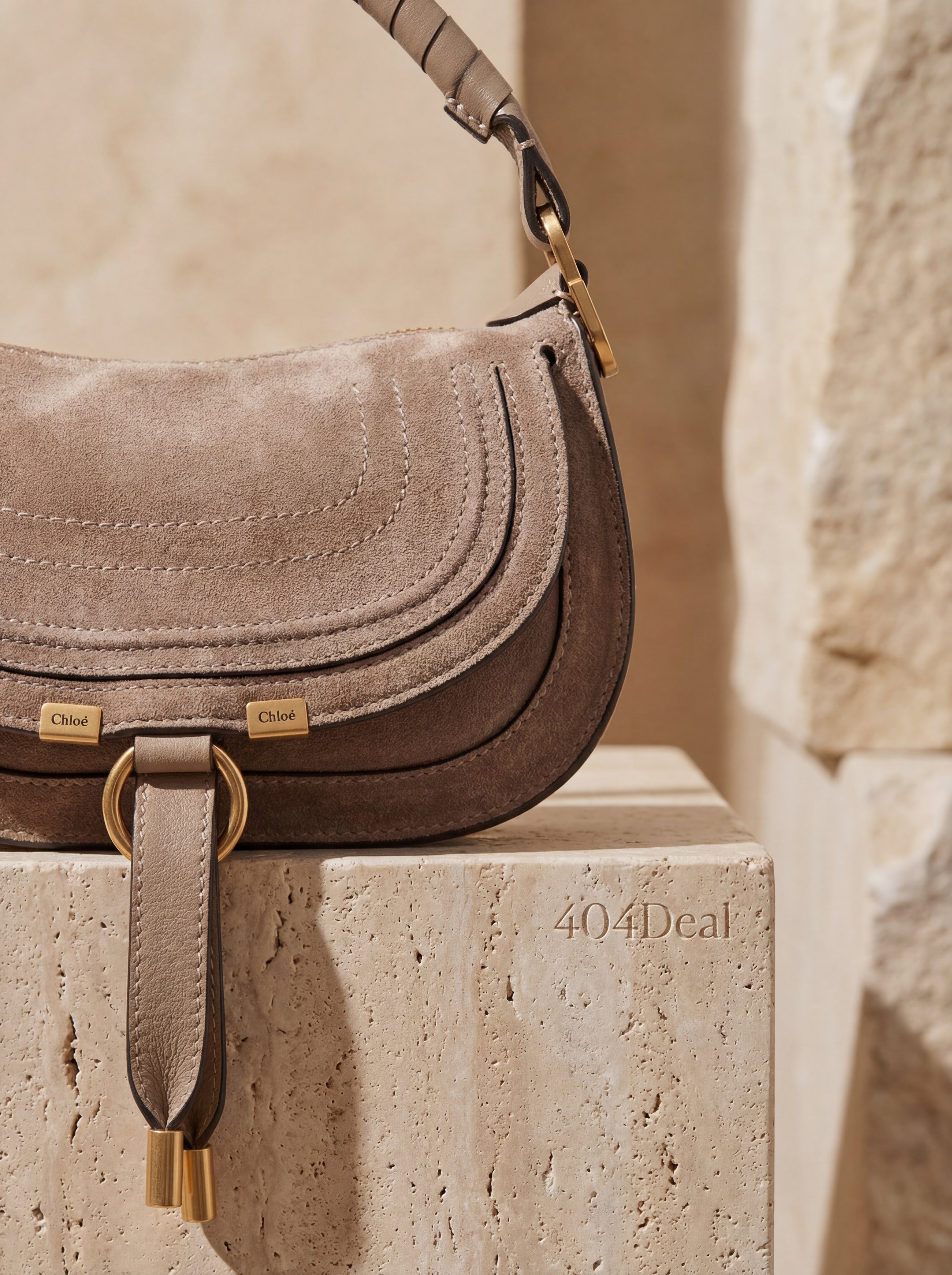 Chloé  Marcie Mini Shoulder Bag in Smooth Calf Leather