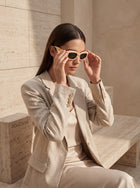 Versace  Medusa Medallion Acetate Sunglasses