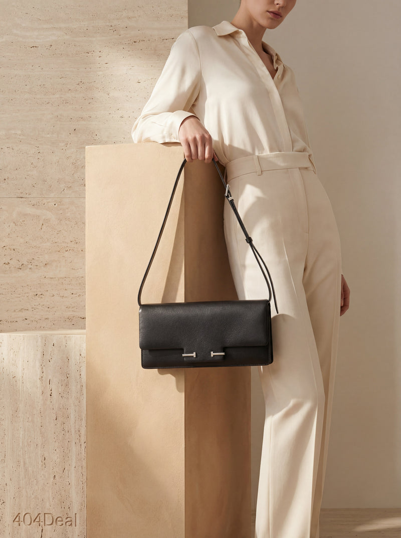 Tom Ford  Calf Leather Shoulder Bag