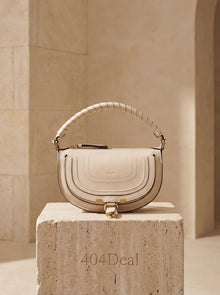 Sac porté épaule mini Marcie de Chloé en cuir de veau lisse