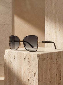 Jimmy Choo  Bicolor Metal Sunglasses