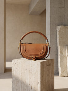 Chloé  Marcie Mini Shoulder Bag in Smooth Calf Leather