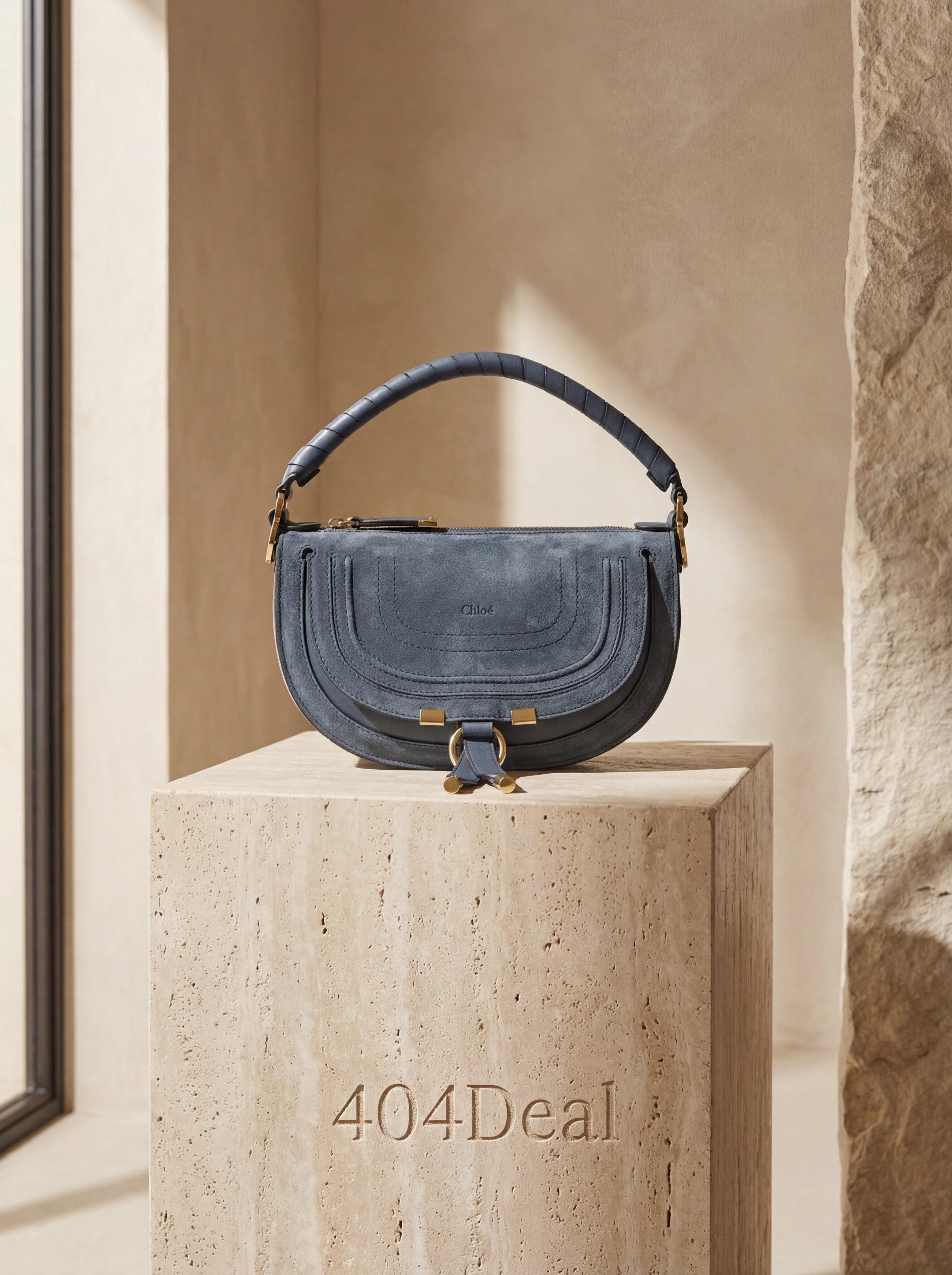 Chloé  Marcie Mini Shoulder Bag in Smooth Calf Leather