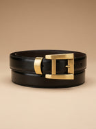 Versace Regular Belt in Brown Calf Leather