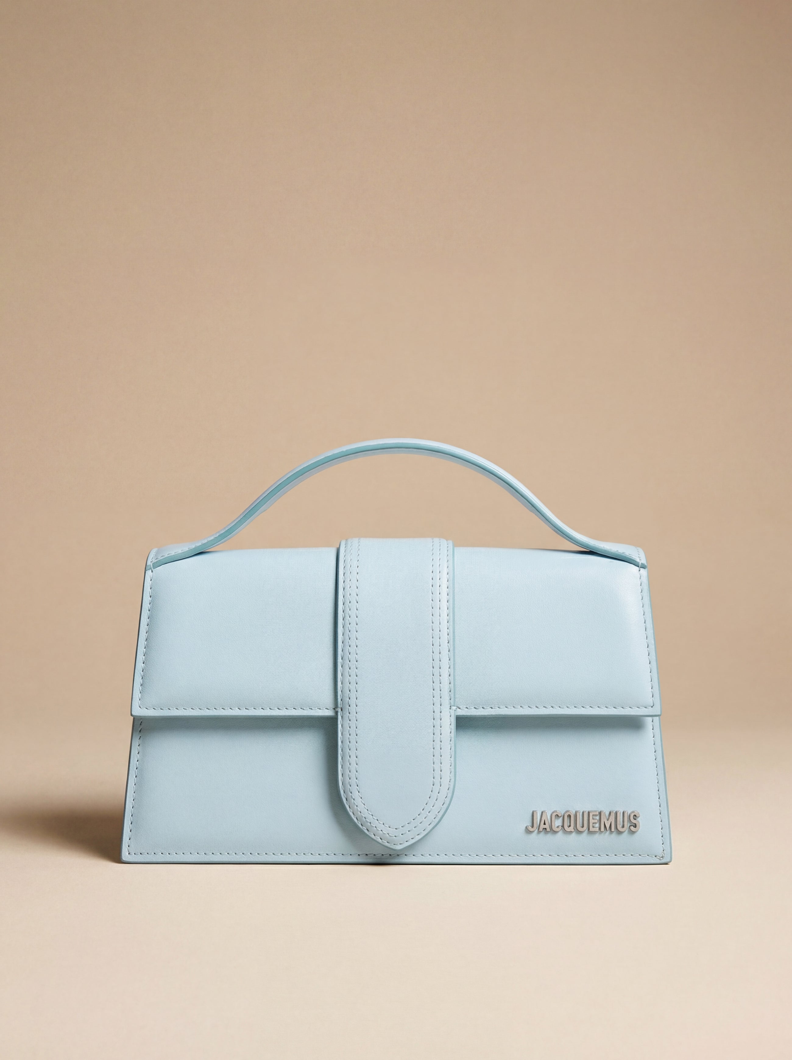 Pale blue Leather Le Grand Bambino Handbag
