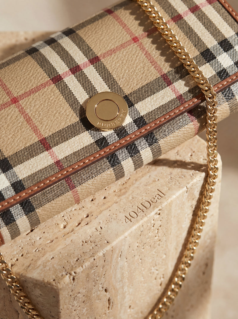 Burberry  Beige Polyethylene Wallet