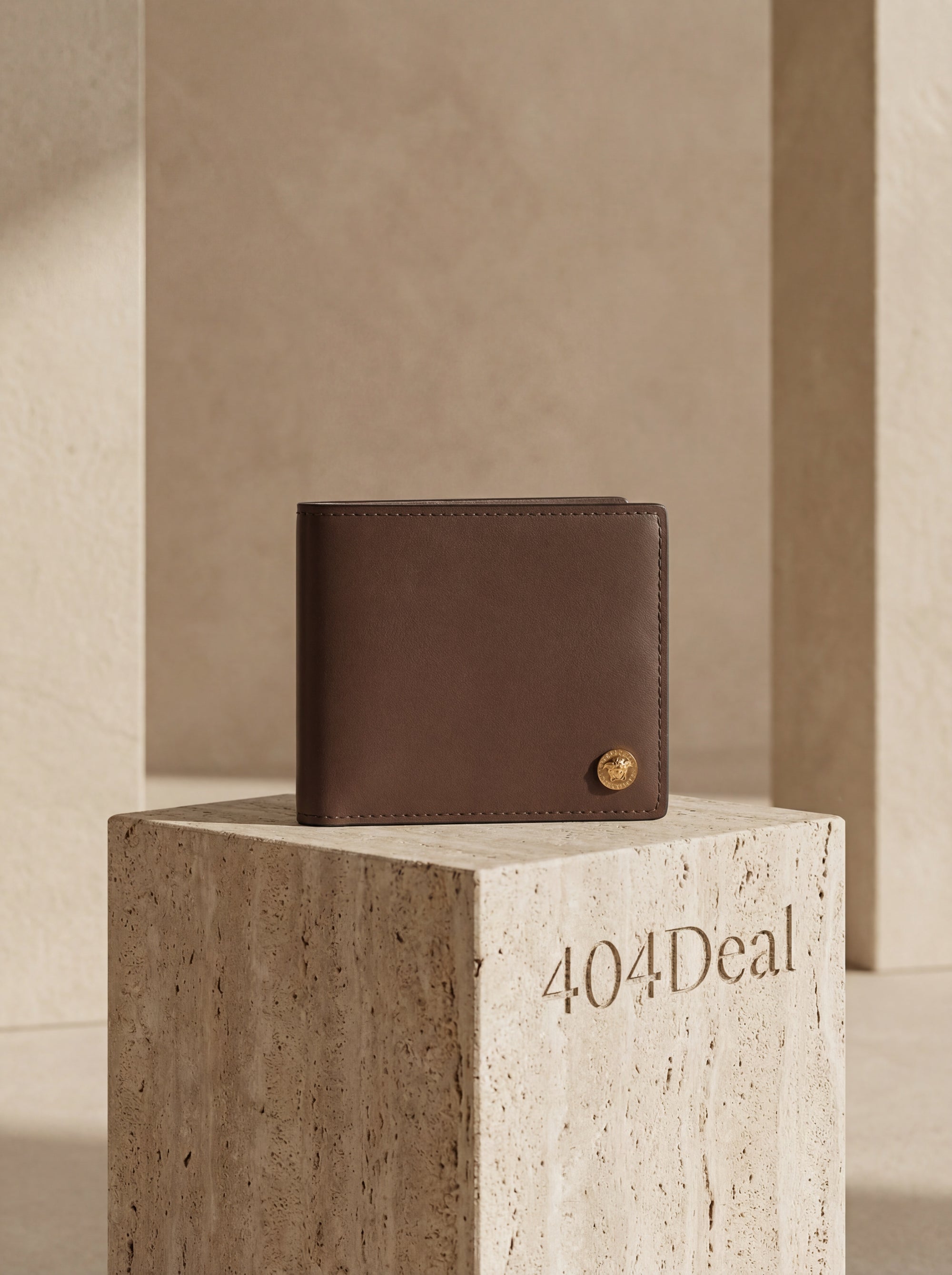 Versace  Leather Bifold Wallet