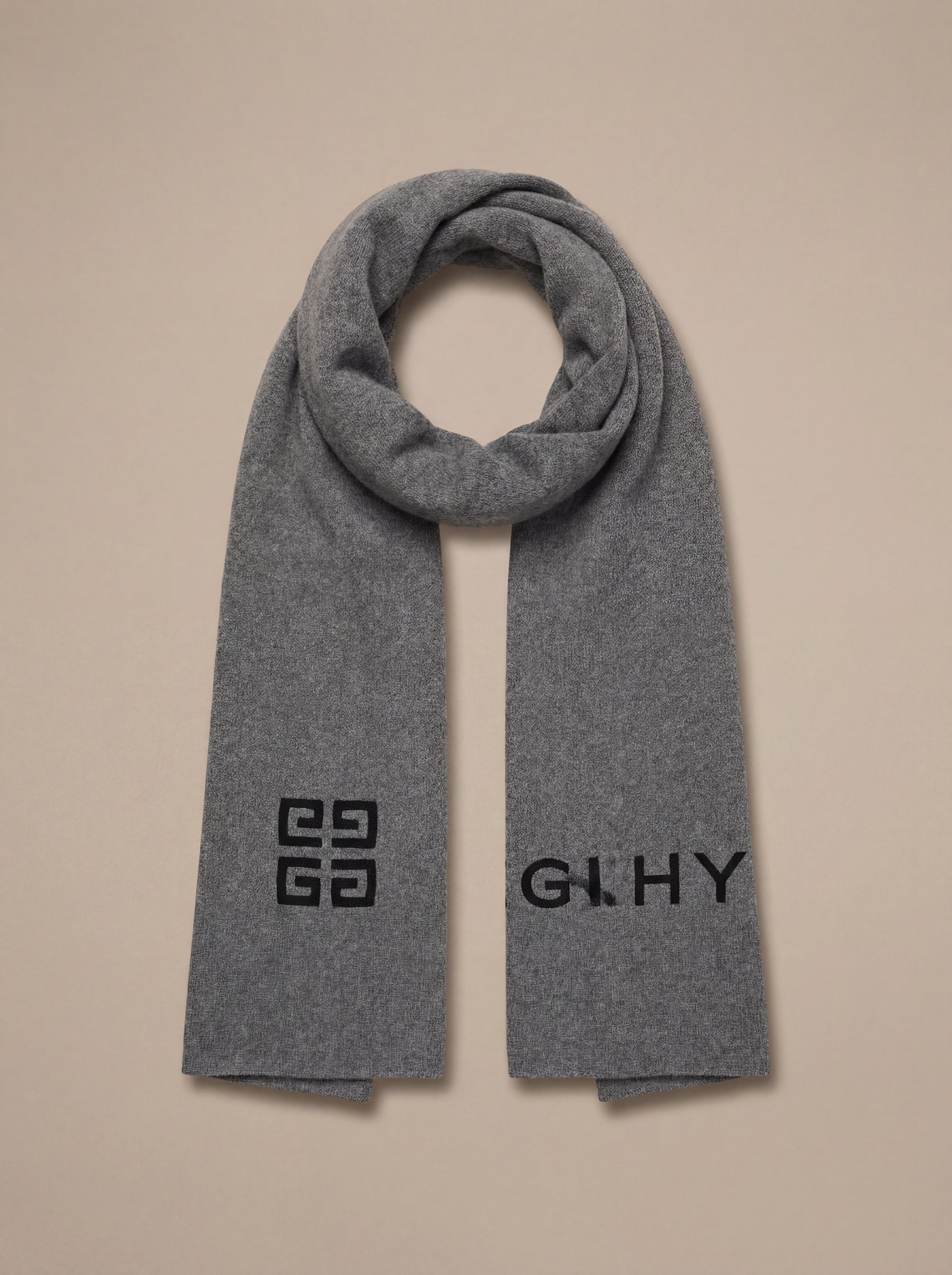 Givenchy  Wool Logo Scarf