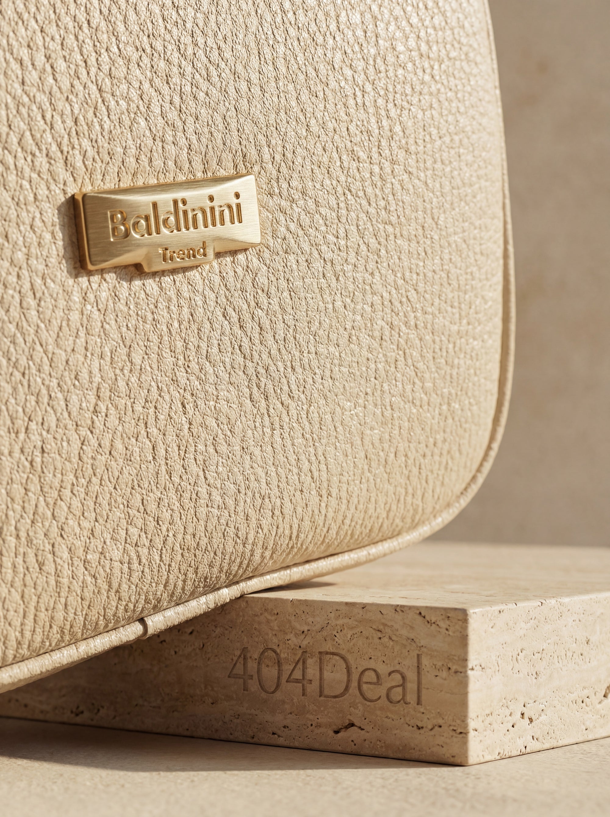 Baldinini Trend — Sac Crossbody Cuir Beige
