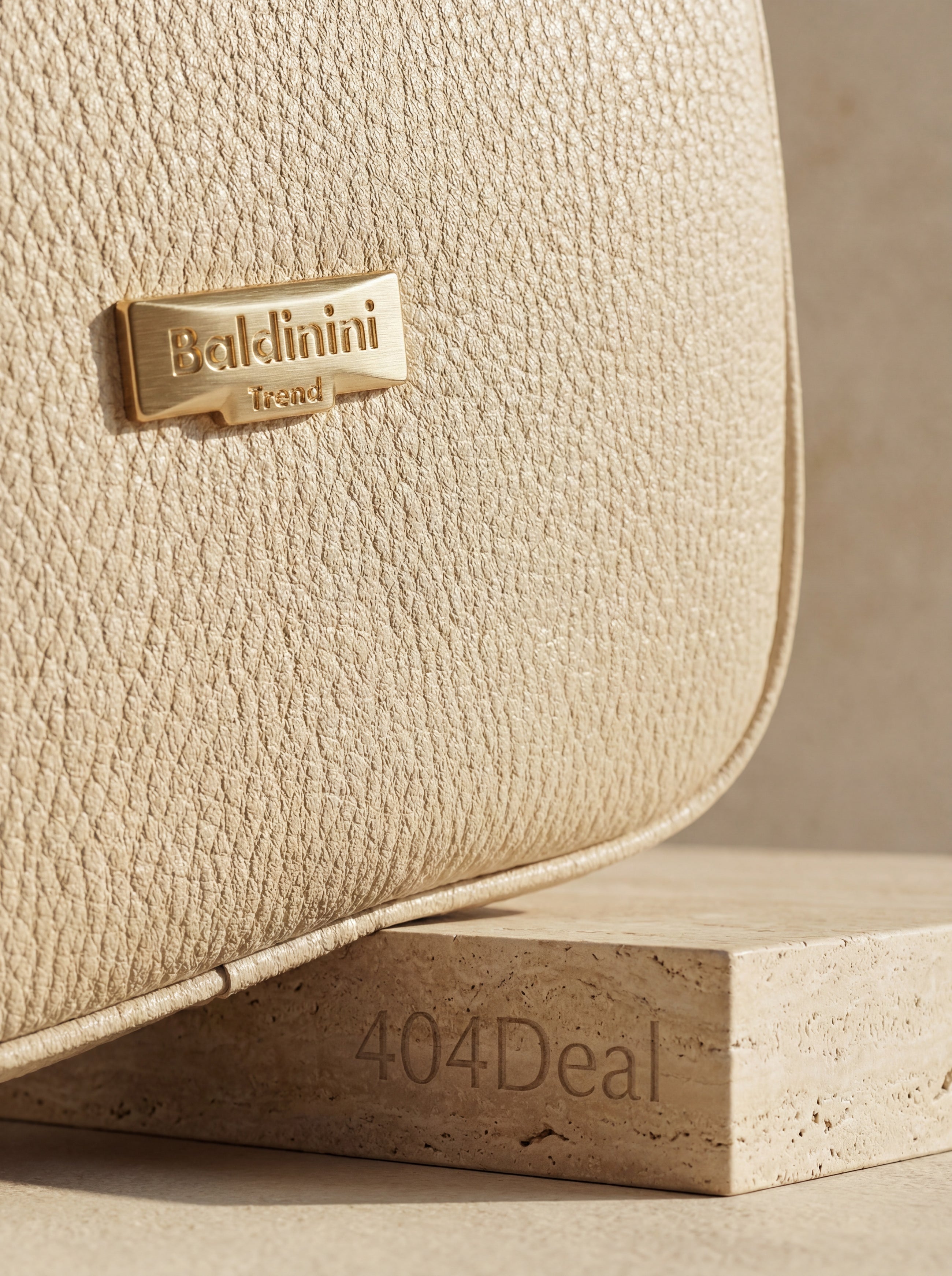 Baldinini Trend — Sac Crossbody Cuir Beige