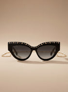 Jimmy Choo  Acetate Cat-Eye Sunglasses