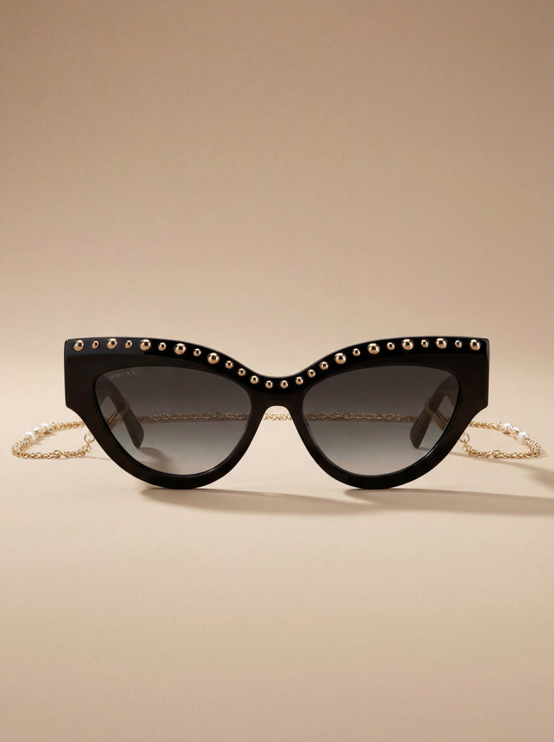 Jimmy Choo  Acetate Cat-Eye Sunglasses