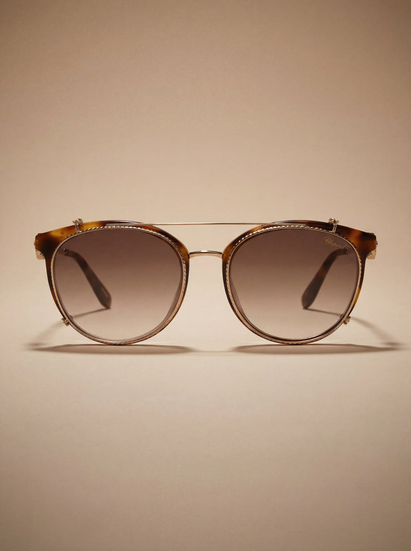 Chopard  Metal & Acetate Sunglasses