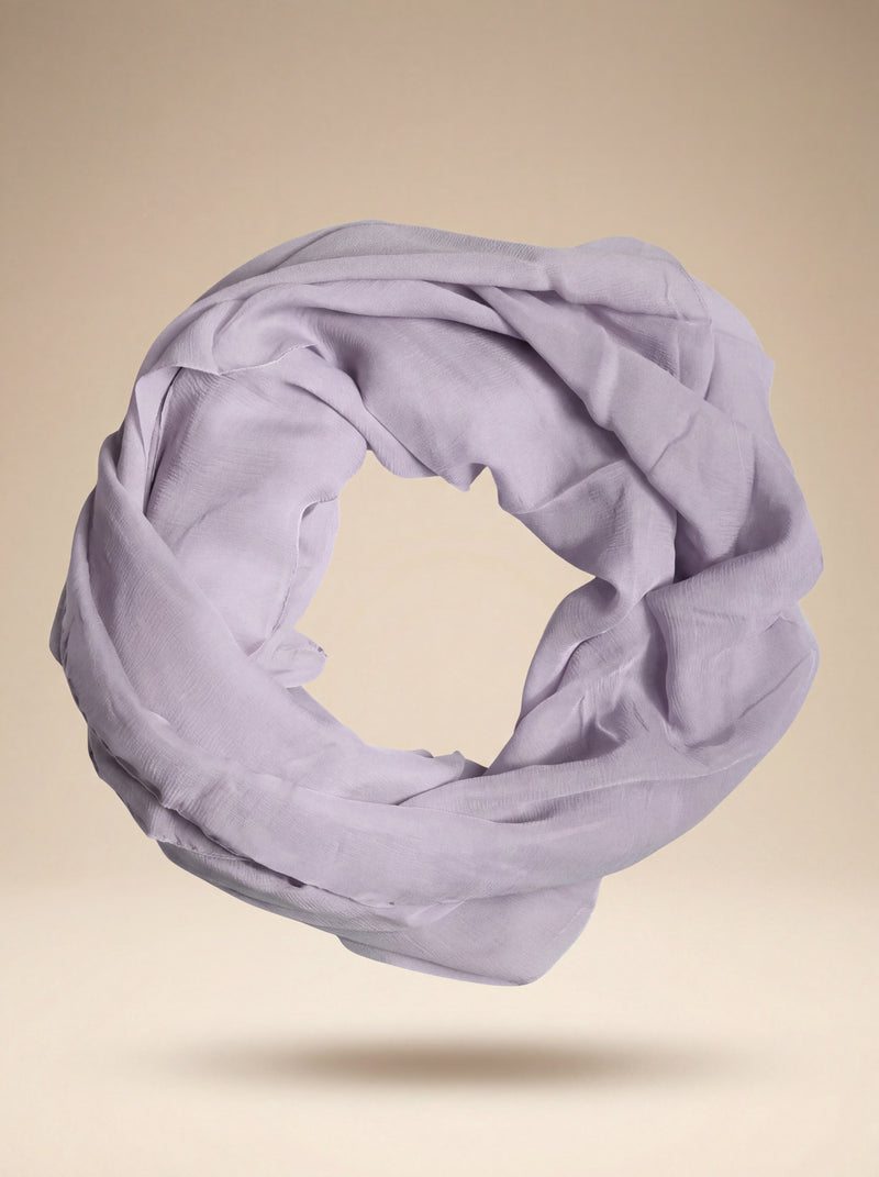 Dolce & Gabbana  Purple Silk Rectangle Wrap Shawl Scarf