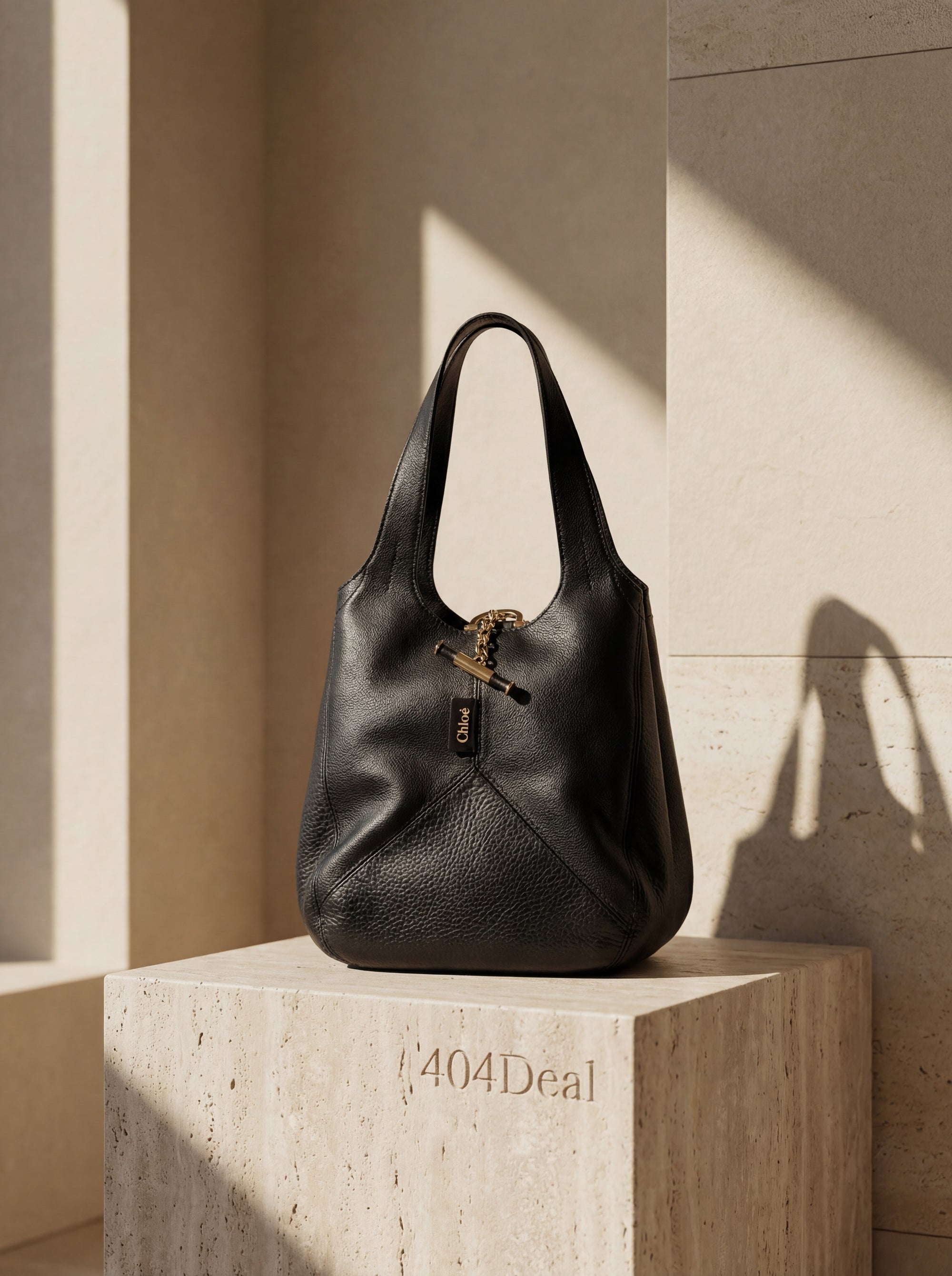 Chloé  Buffalo Leather Shoulder Bag