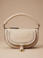 Sac porté épaule mini Marcie de Chloé en cuir de veau lisse
