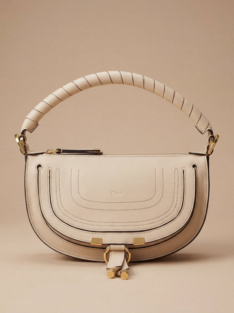 Chloé  Marcie Mini Shoulder Bag in Smooth Calf Leather