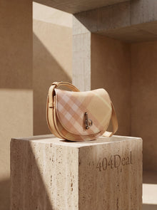 Burberry  Mini Check Rocking Horse Crossbody Bag