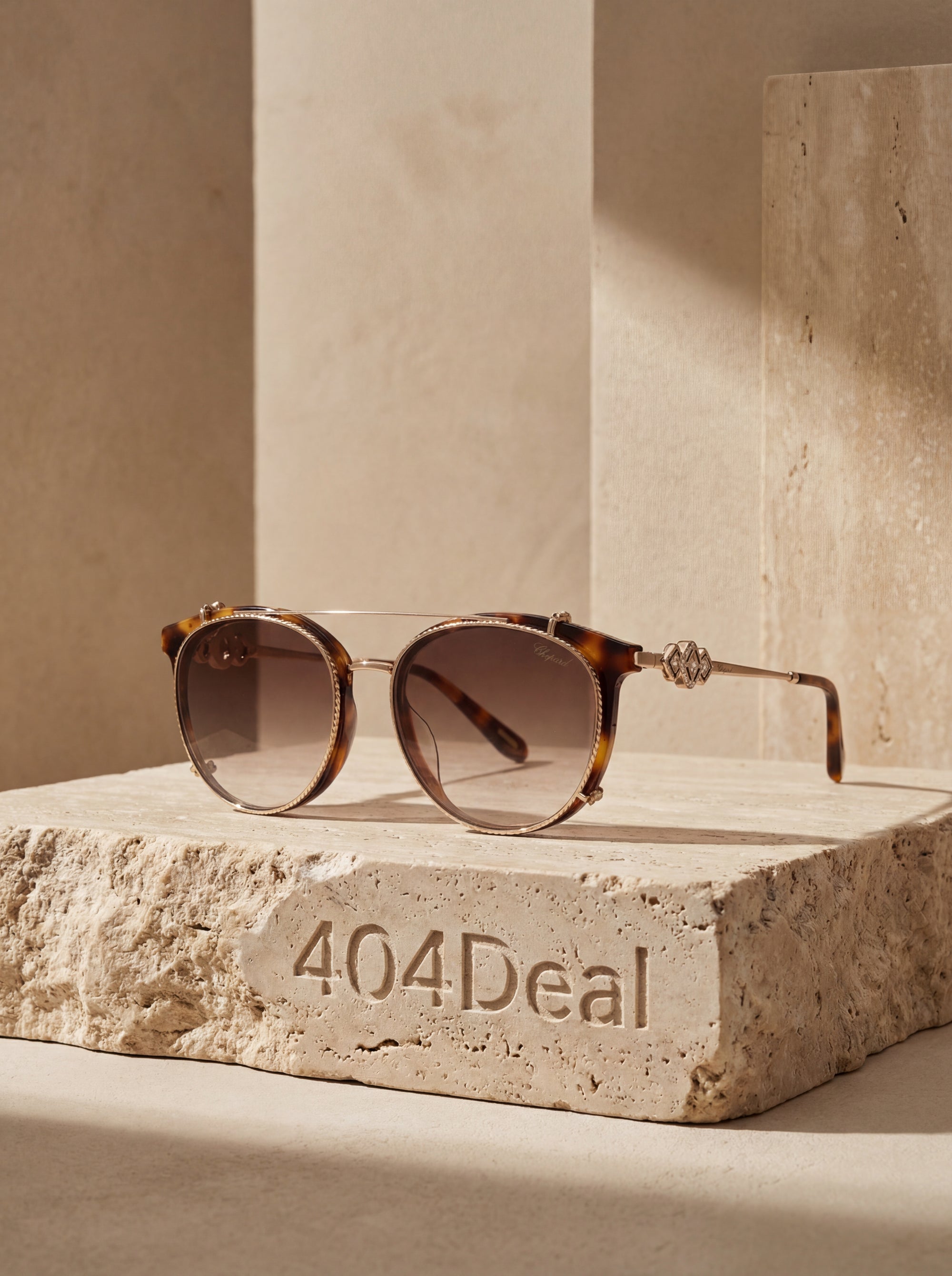 Chopard  Metal & Acetate Sunglasses
