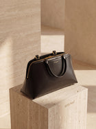 Saint Laurent Top Handle Leather Handbag